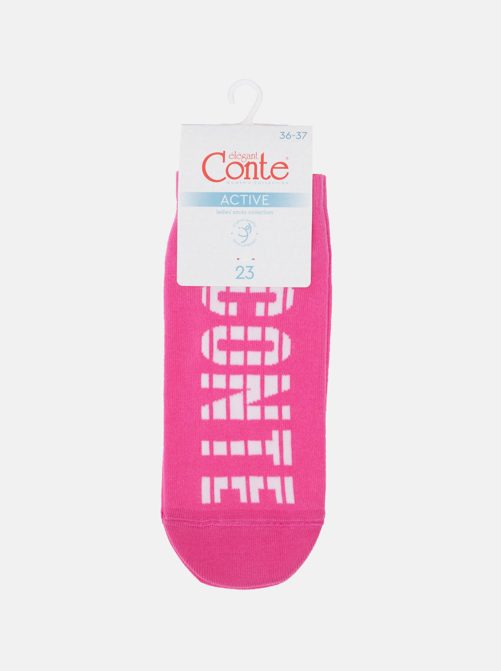 Цена за 2 пары. Носки Короткие CONTE ACTIVE Носки женские розовый - Conte elegant фото 8