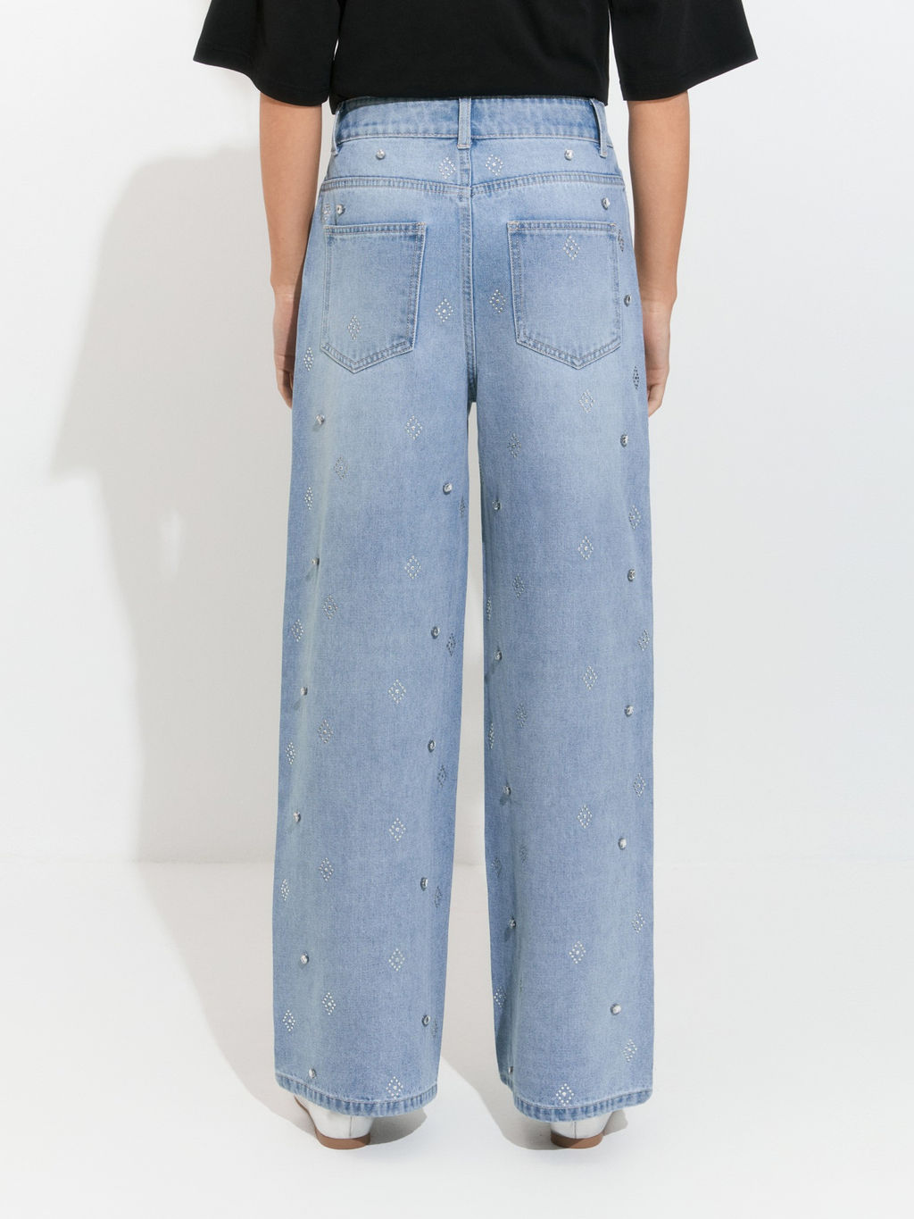 10200440101 Брюки джинсовые жен. Holborn синий - Concept club фото 4