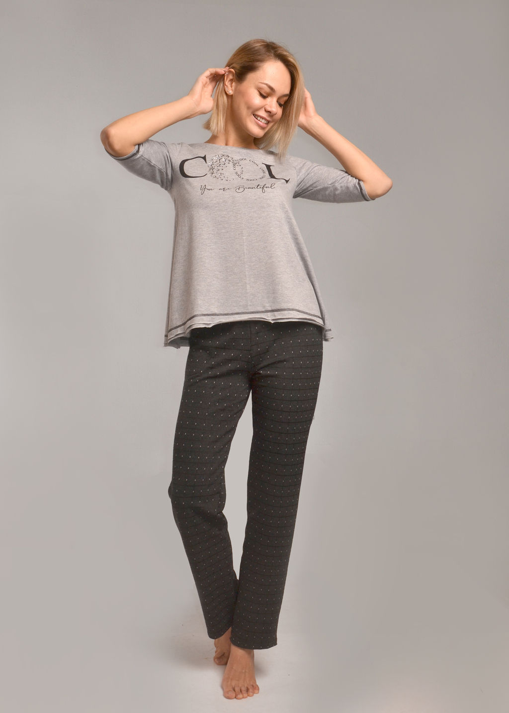 Комплект с брюками COOL (серый №3/1) - Ивановская трикотажная компания фото 2