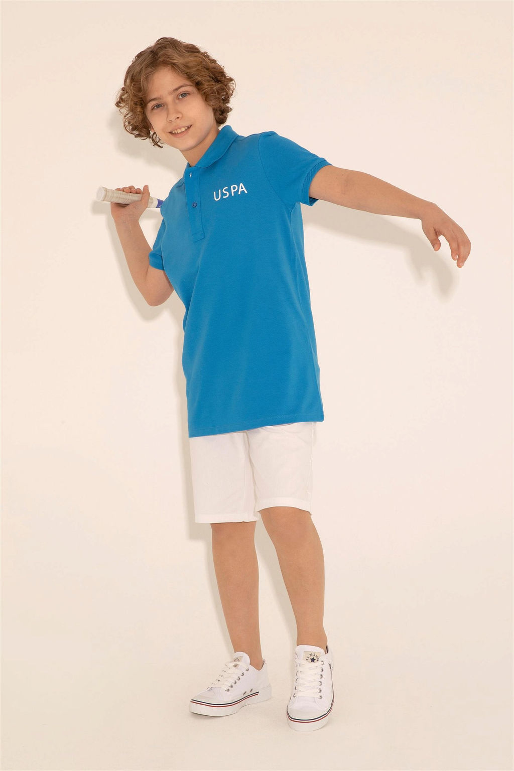 U. S. Polo Assn / Футболка-поло Saks для мальчиков - U.s. polo assn фото 6