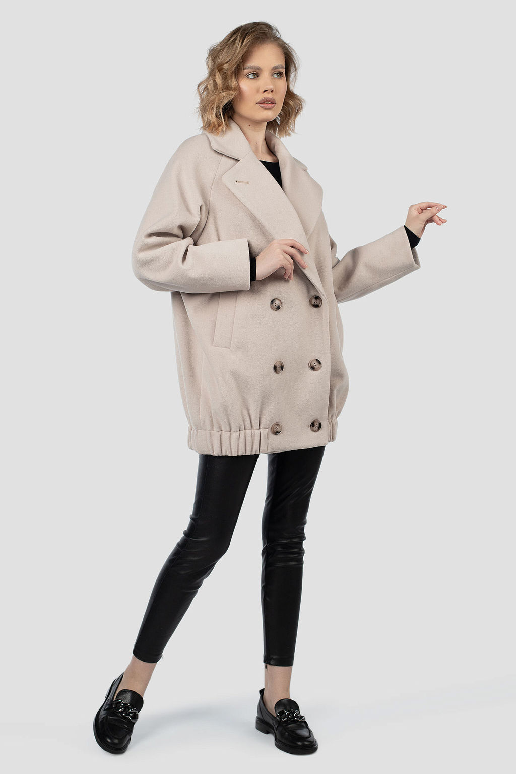 01-12163 Пальто женское демисезонное - El podio фото 2
