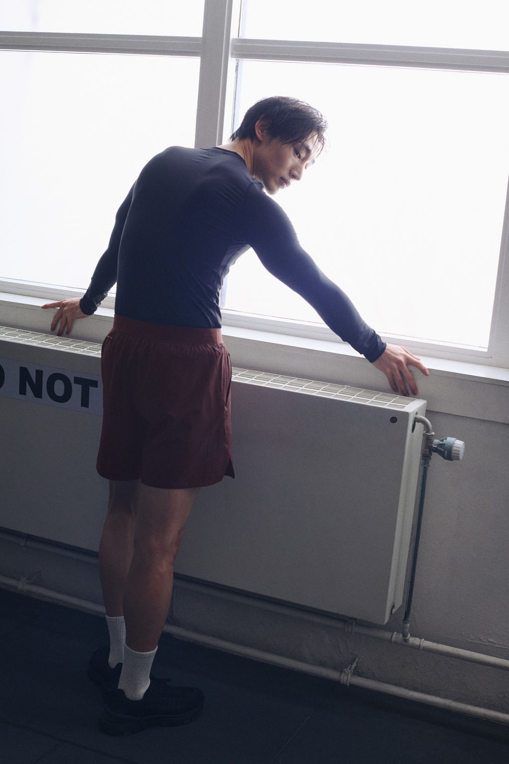 Pantal?n corto a media pierna con DryMove - H&m фото 12