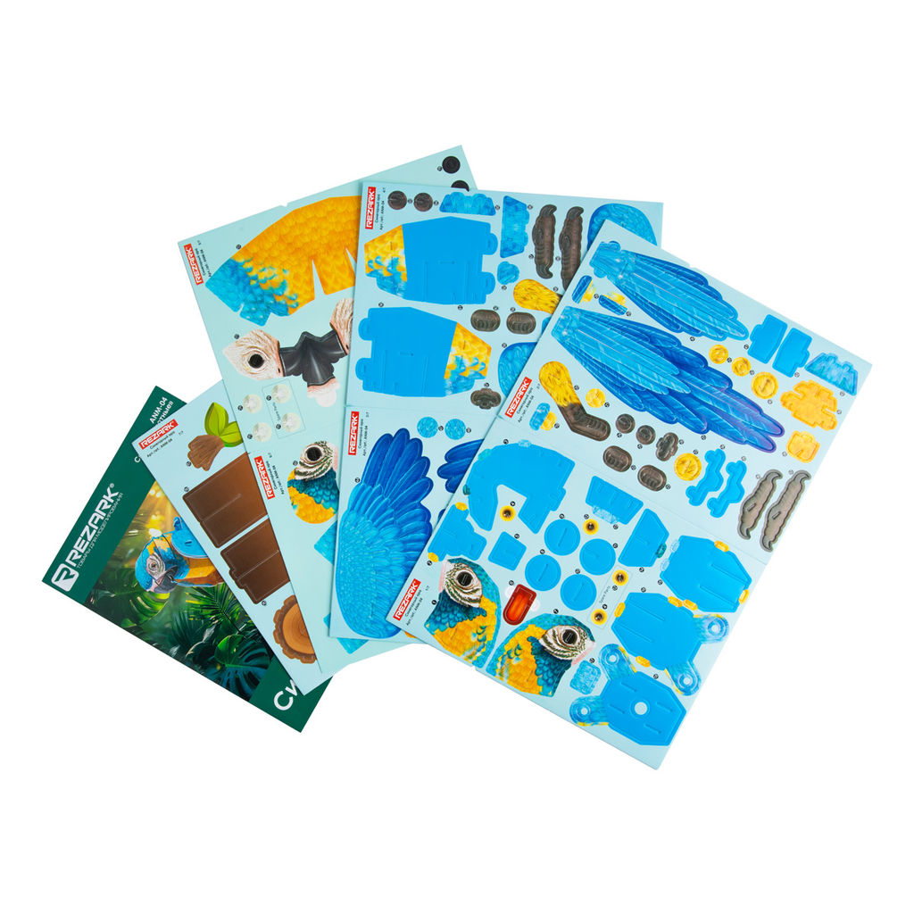 REZARK ANM-04 Серия Животные 94 элемент. Синегорлый ара