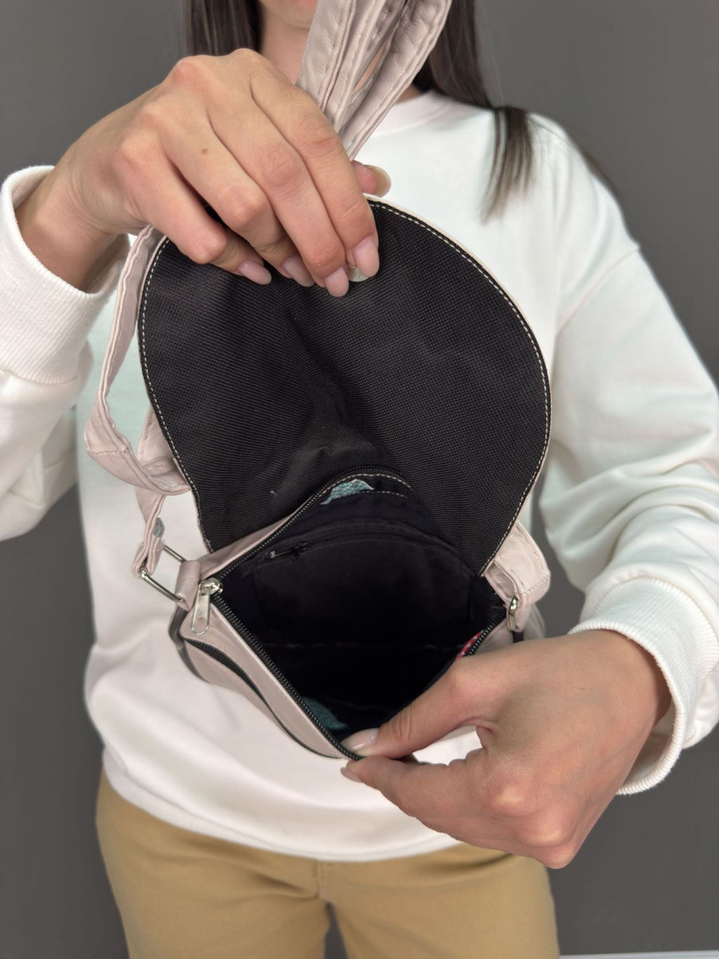 Сумка женская из телячьей кожи