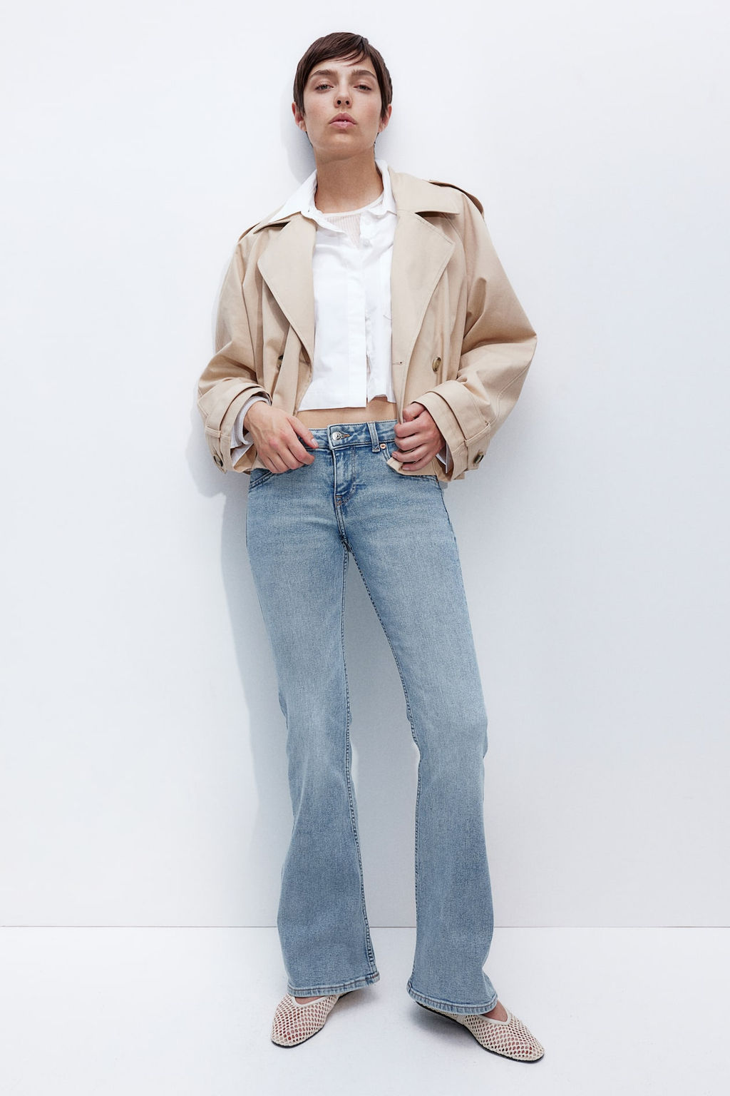 Flared Low Jeans - H&m фото 2
