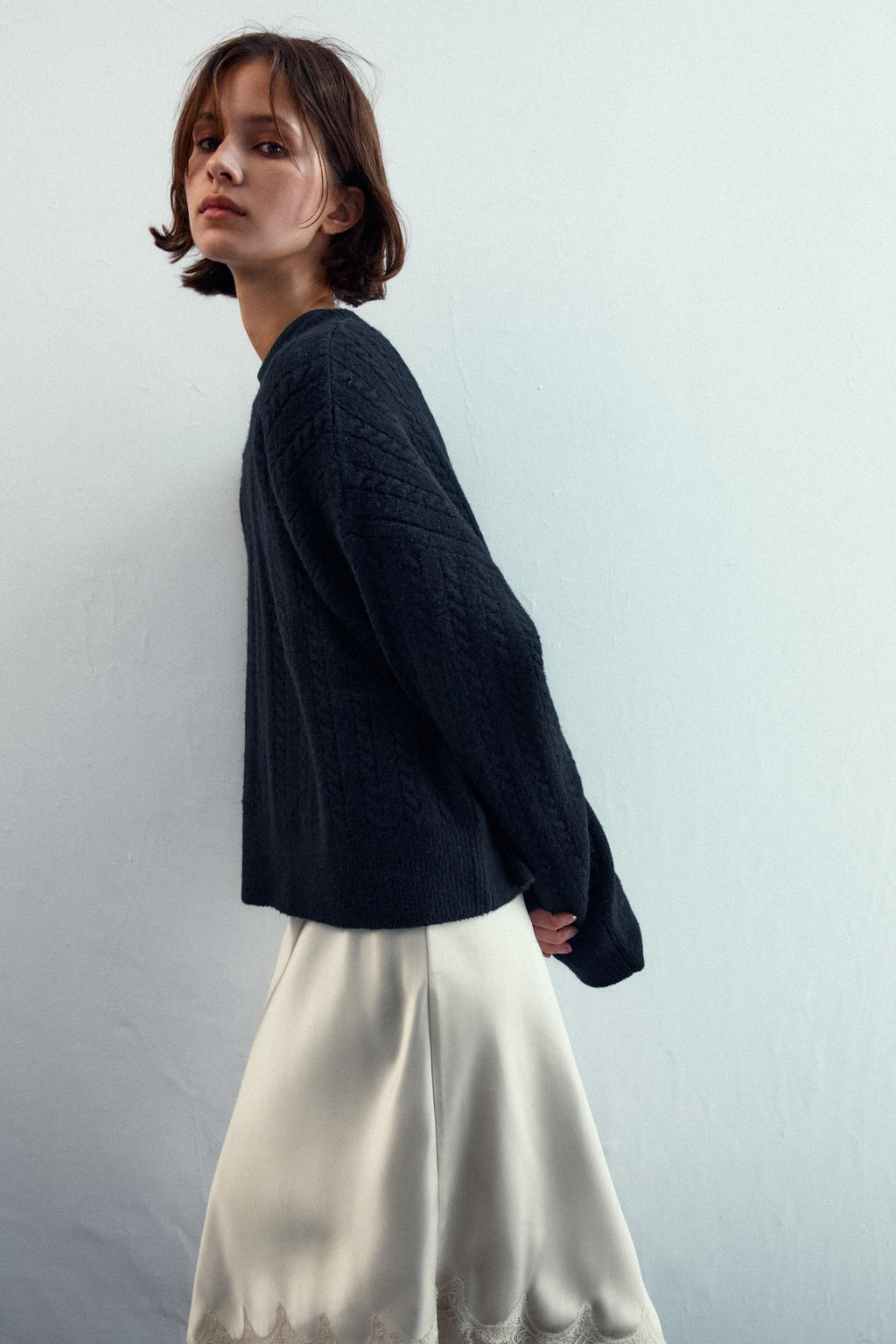 CABLE-KNIT JUMPER - Zara фото 3