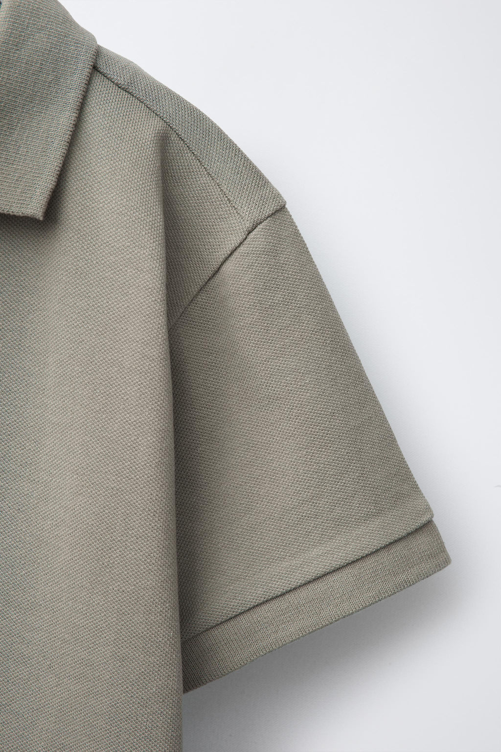 POLO B?SICO PIQU? / Marr?n / Topo - Zara фото 4