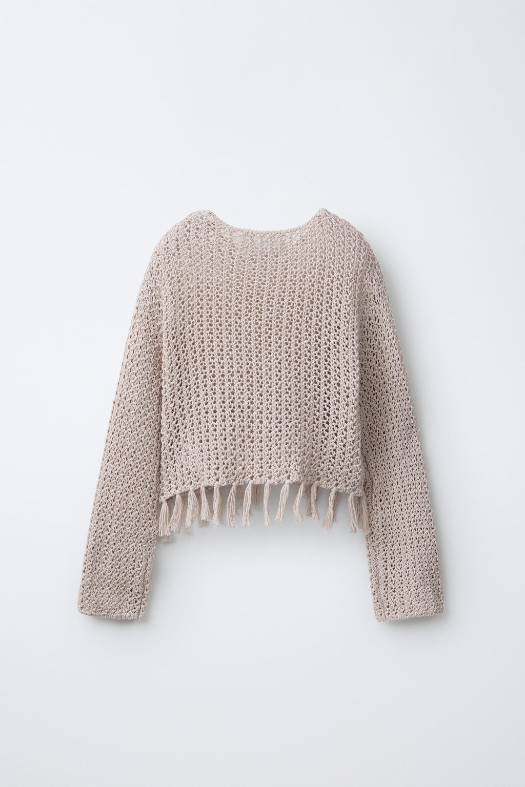 JERSEY PUNTO FLECOS / Tostado - Zara фото 4