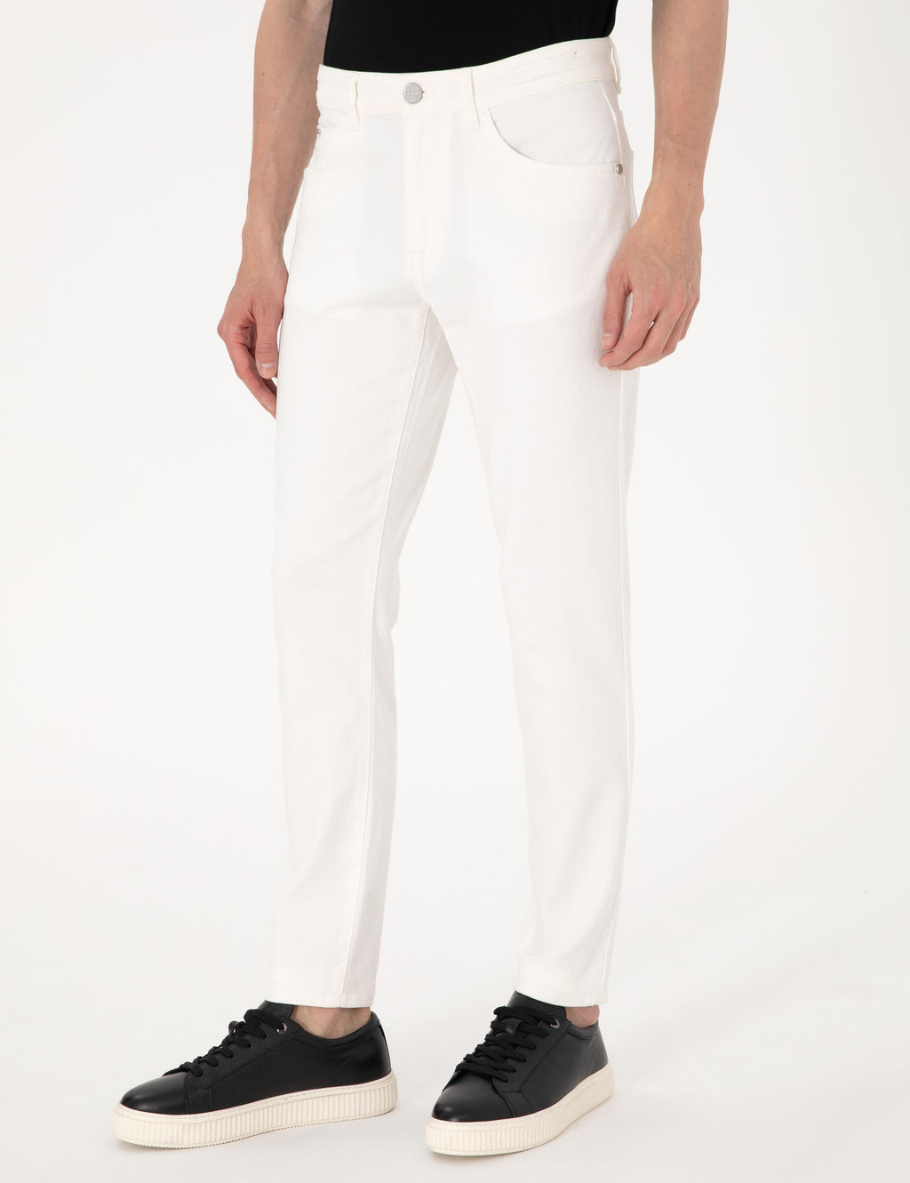 Ekru Slim Fit Jean Pantolon - Pierre cardin фото 2