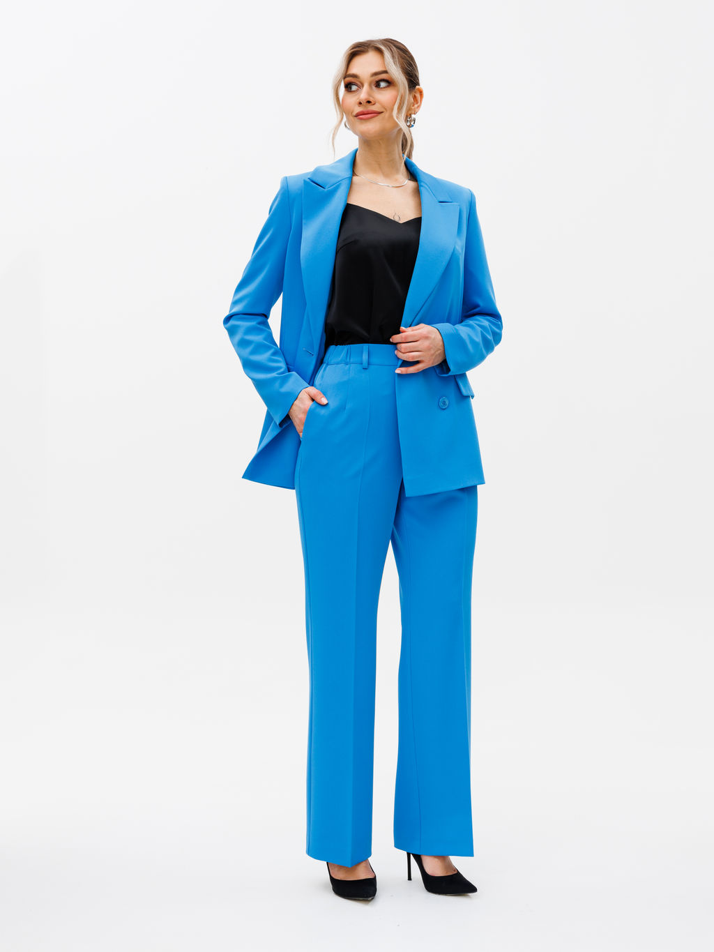 Костюм из жакета и брюк - Gizart фото 8