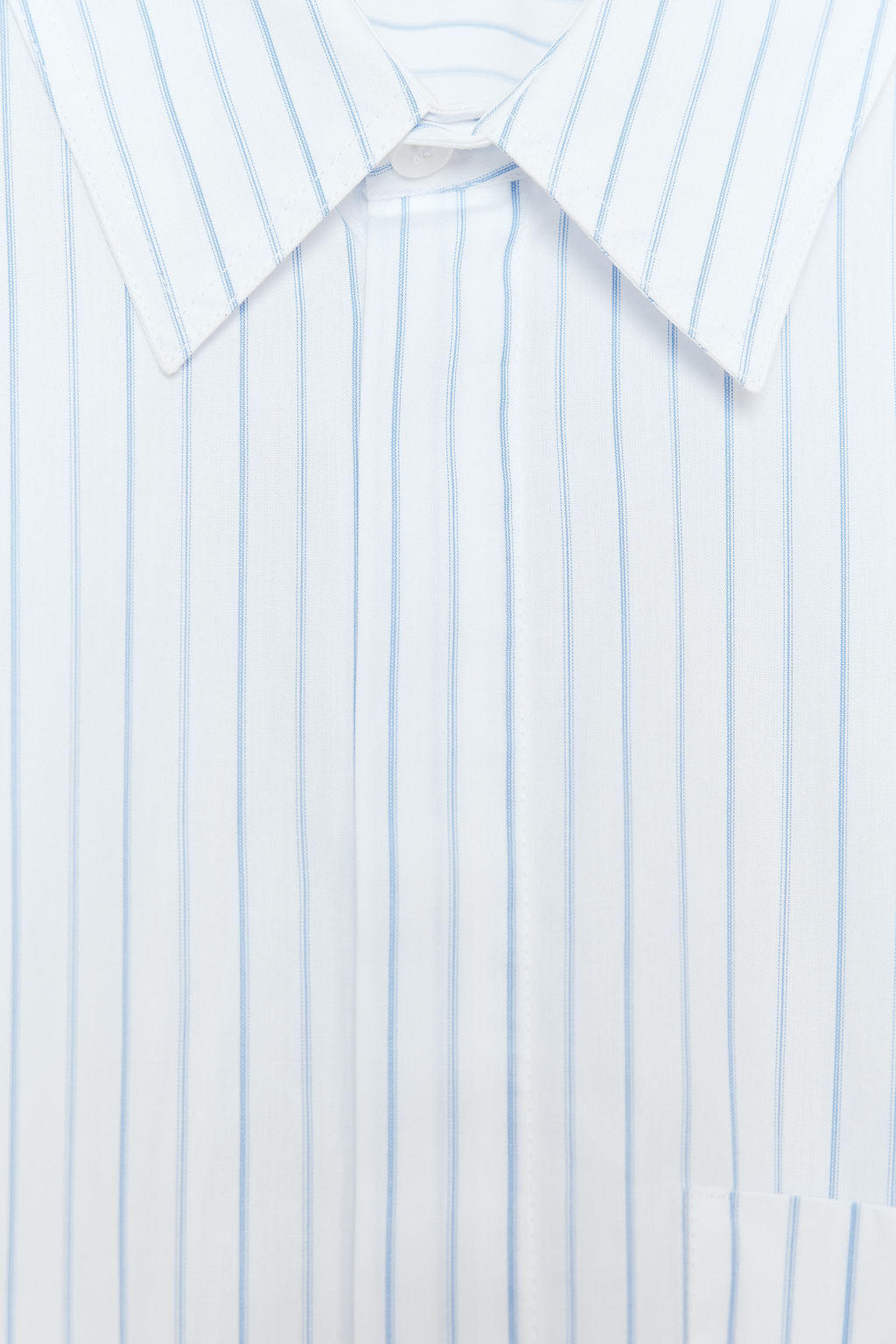 POPLIN CROP SHIRT