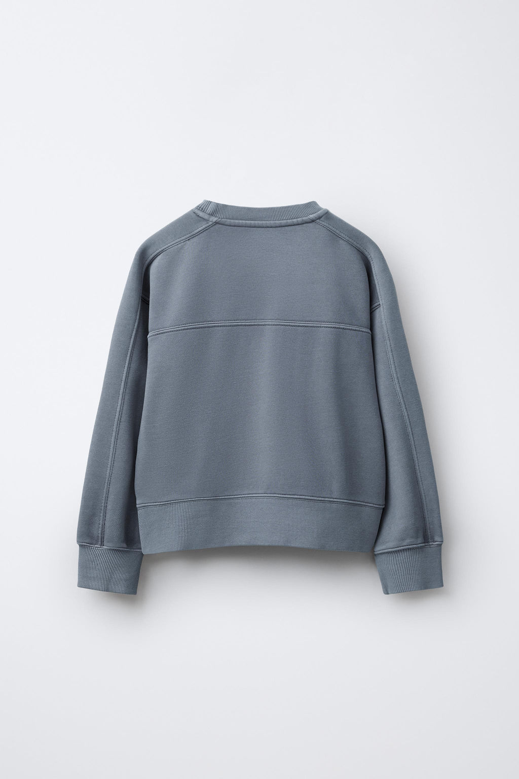 FADED-EFFECT SLOGAN SWEATSHIRT - Zara фото 8