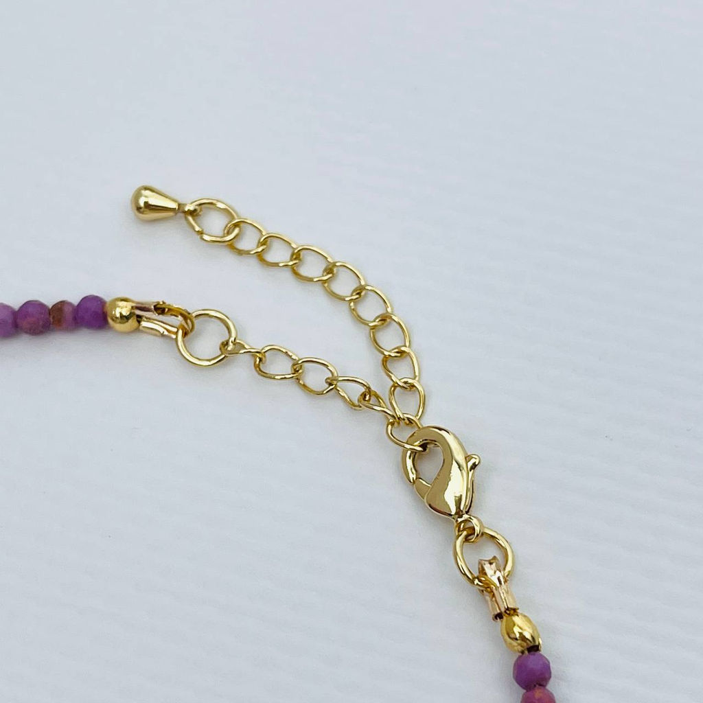 Бусы из Фосфосидерита 43 см +