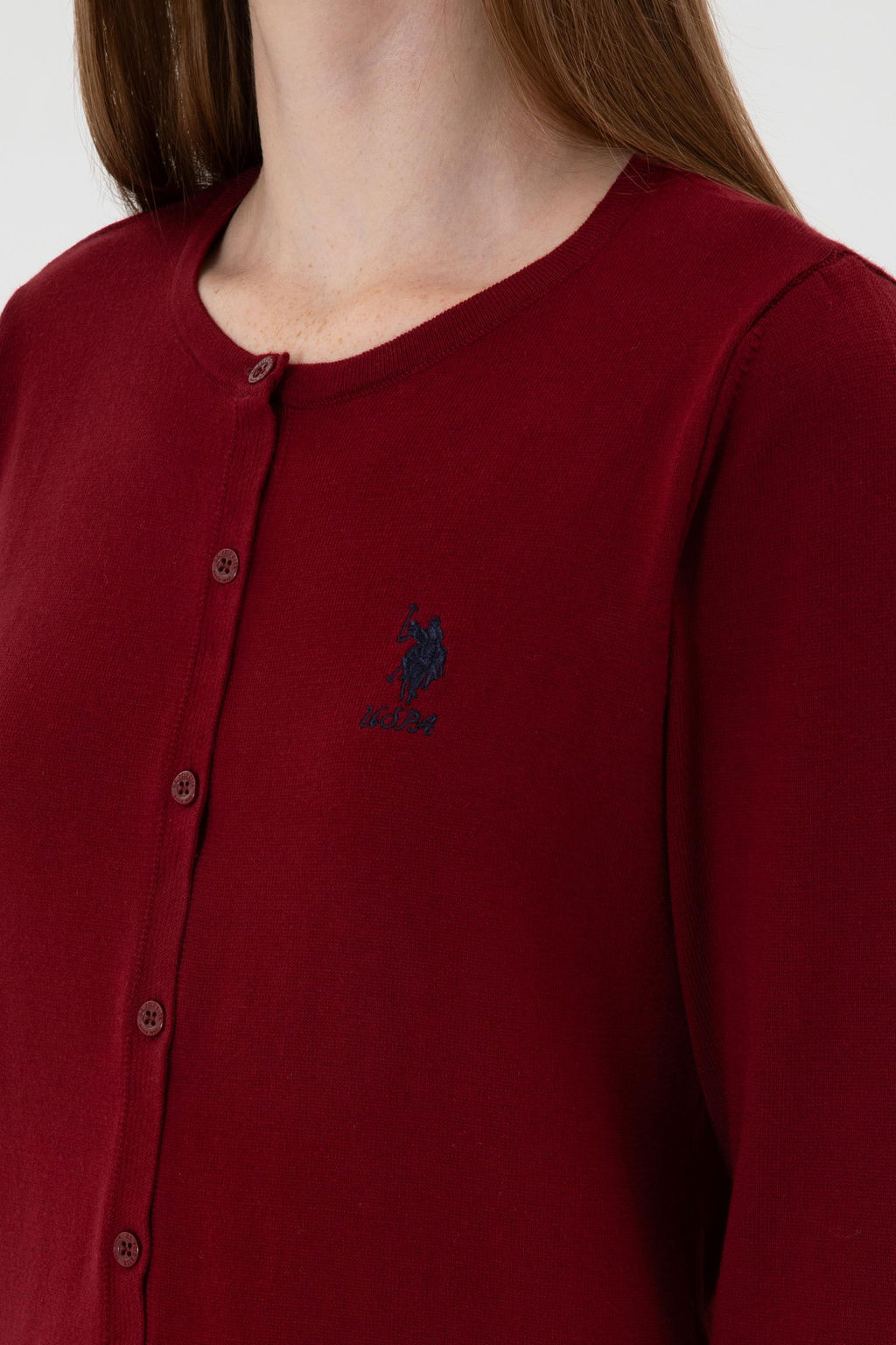 Kad_n Bordo Basic Triko H_rka - U.s. polo assn фото 7