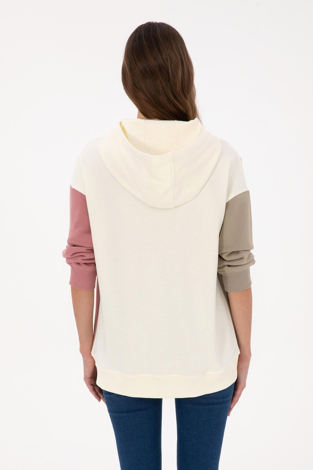 Kad_n Krem Sweatshirt - U.s. polo assn фото 5