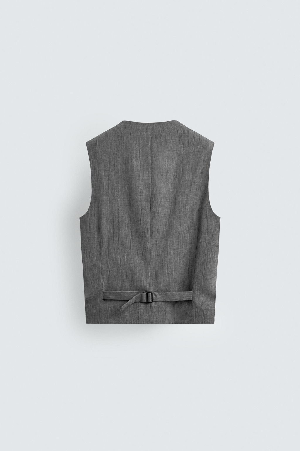 LIMITED EDITION STRIPED STRUCTURE SUIT WAISTCOAT - Zara фото 9