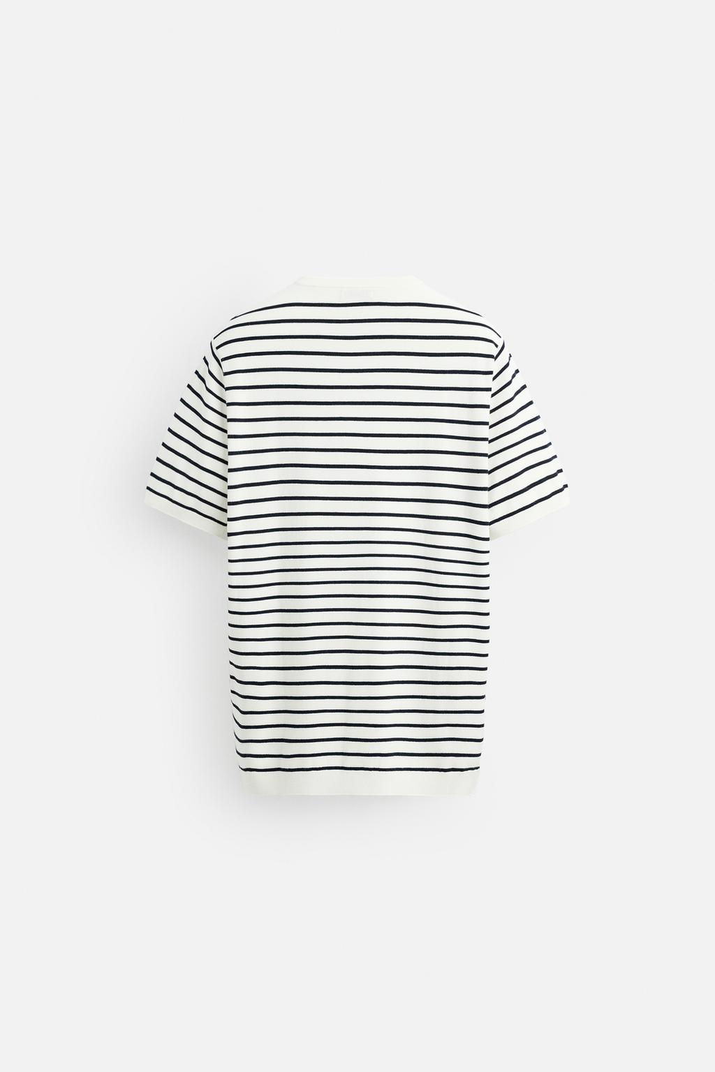 FLOWING KNIT T-SHIRT - Zara фото 9