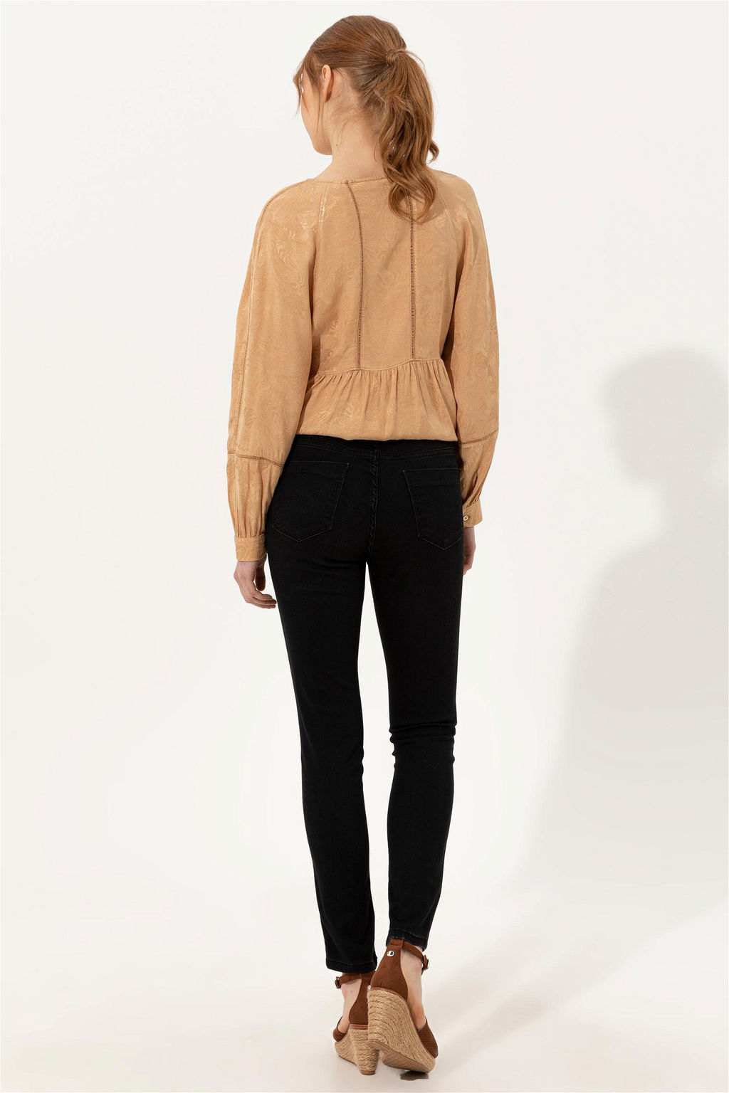 Женские черные джинсовые брюки - U.s. polo assn фото 11