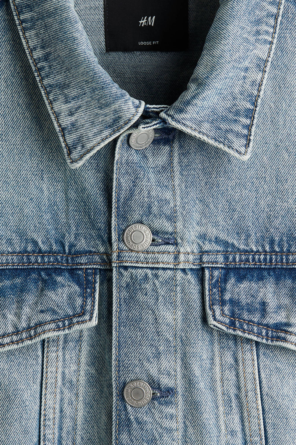 Cazadora trucker en denim - H&m фото 11