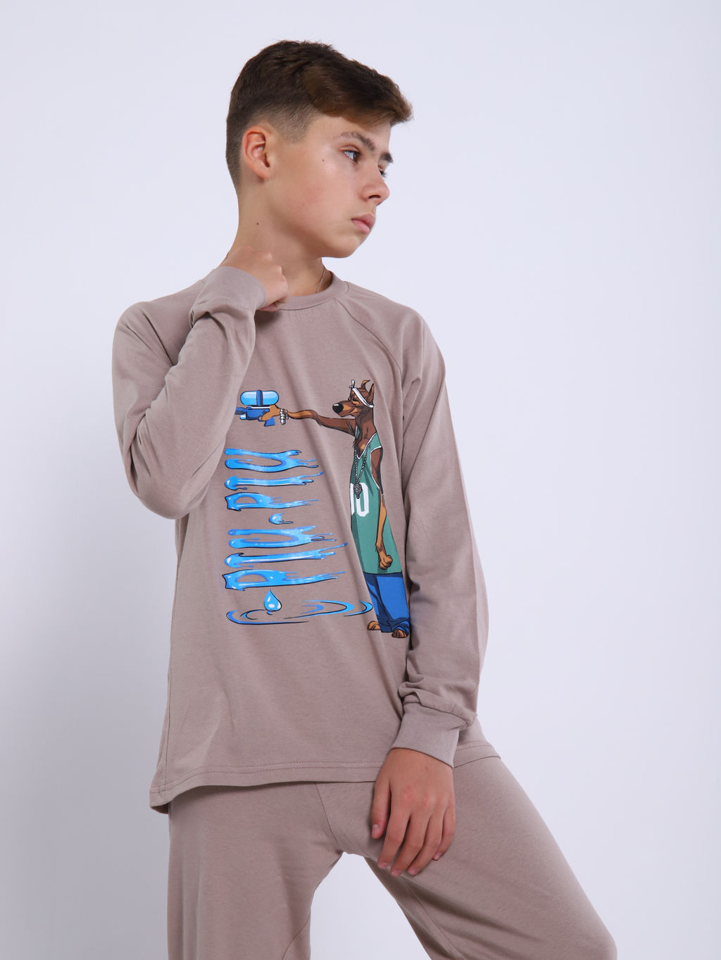 Пижама Гангстер кофе - Ладошки фото 2