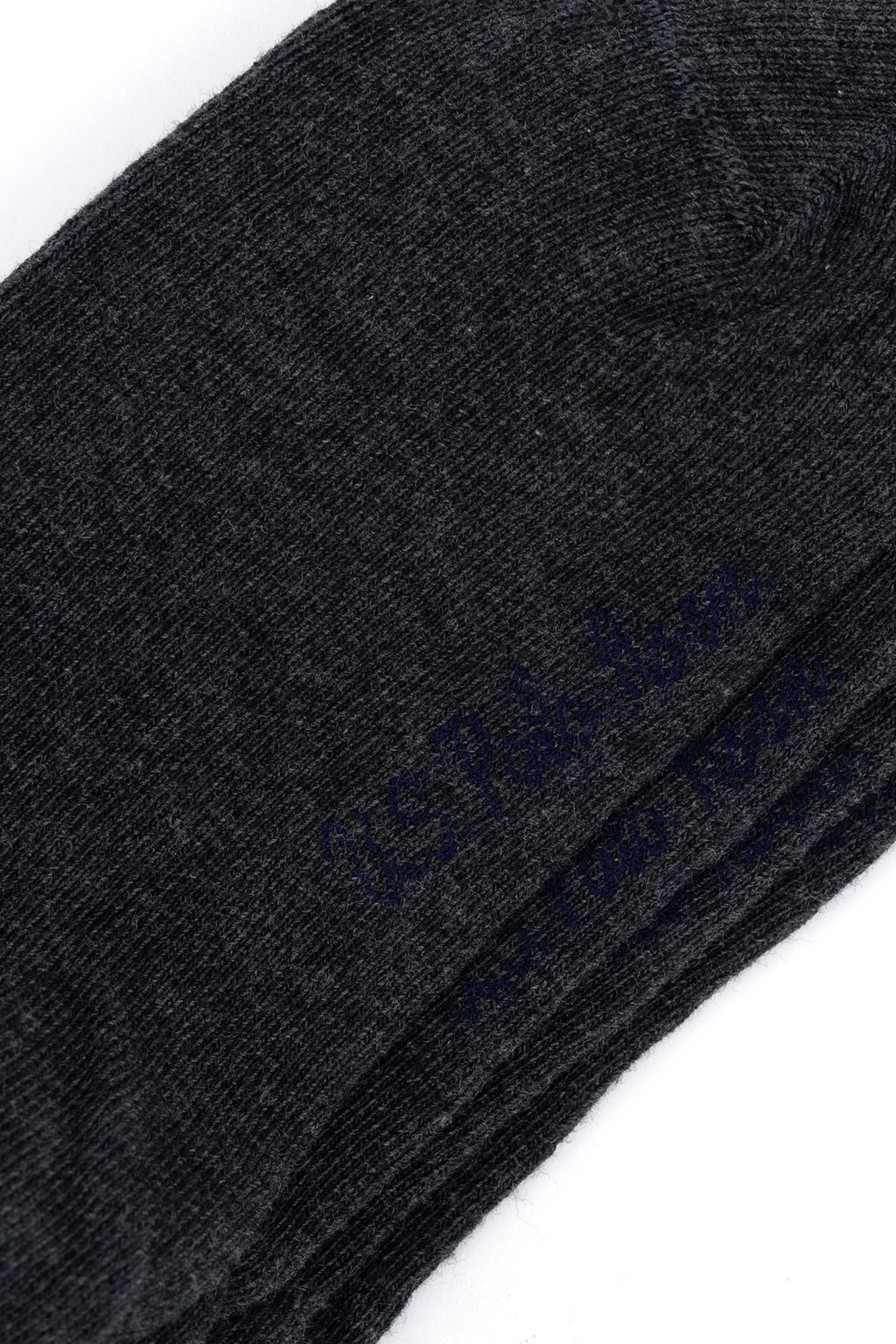 Женские носки антрацитового меланжа Неожиданная скидка в корзине - U.s. polo assn фото 3