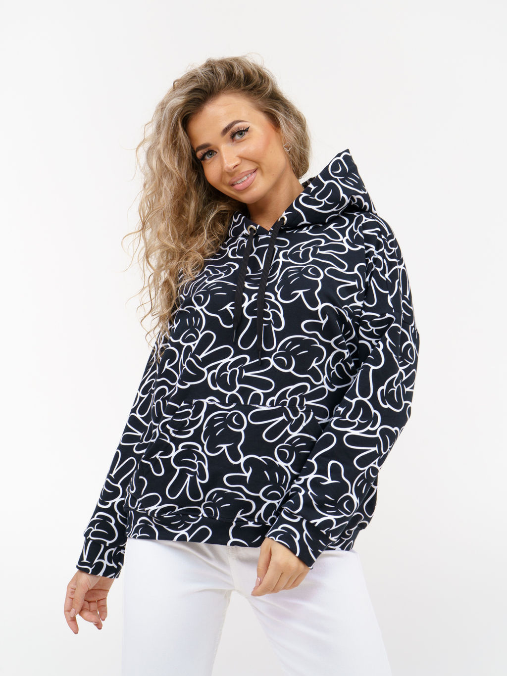 932 Худи "Черный/микки"