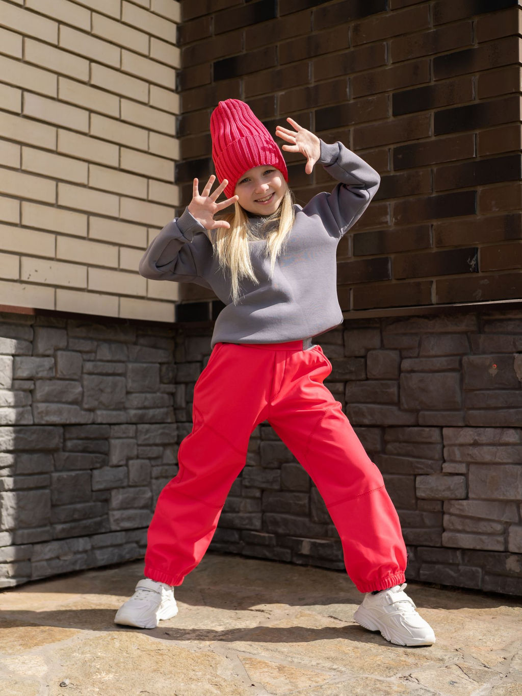 Брюки из мембраны на флисе