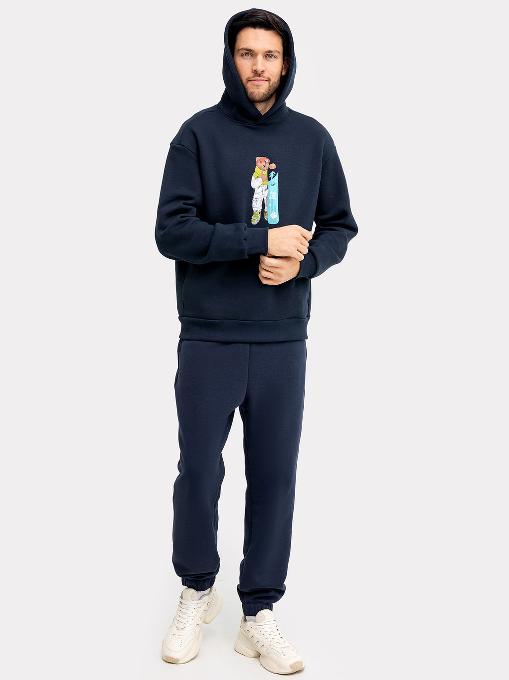 Брюки мужские в синем цвете неви 181225