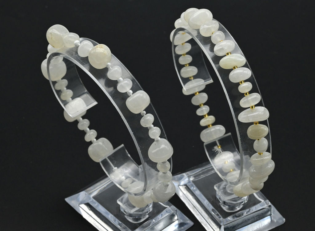 Браслет из кварца галтовка 7; 10мм