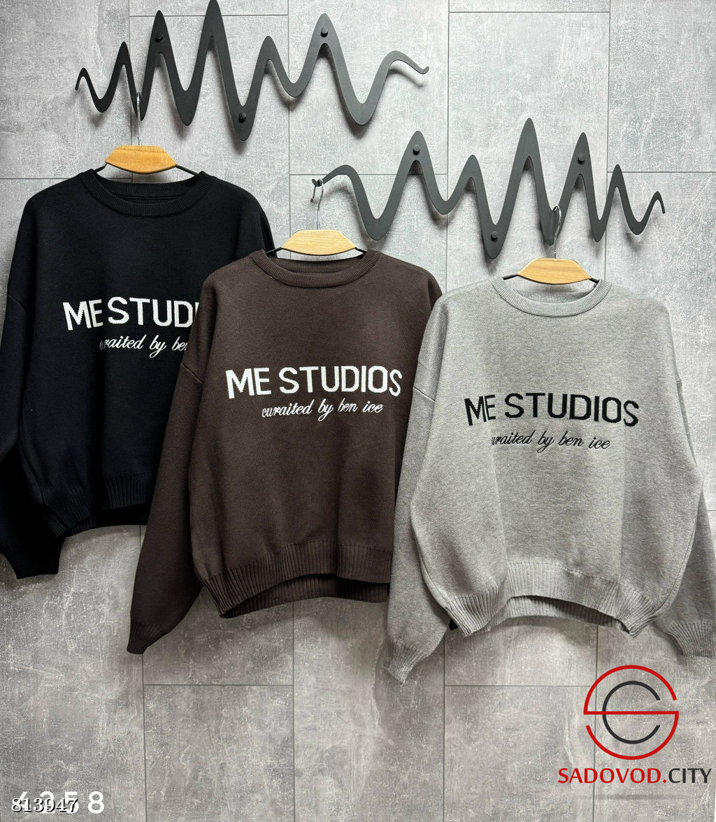 Свитер из плотного вязаного трикотажа - Bruno фото 2