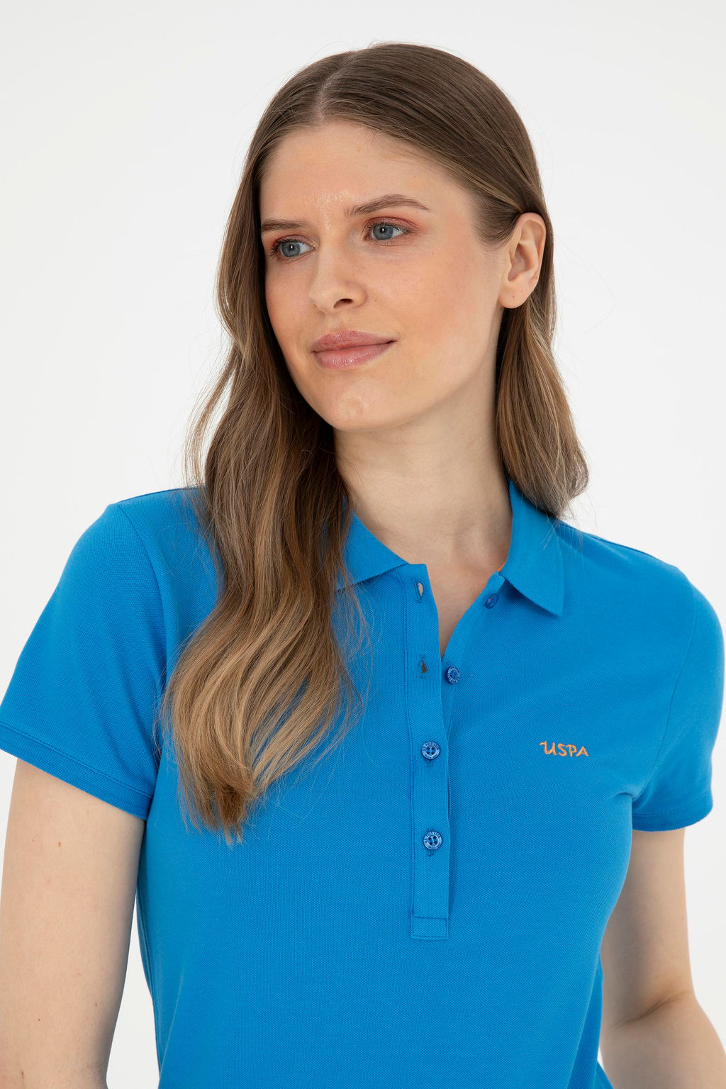 Футболка U.S. Polo Assn Saks Basic с воротником-поло  фото 9