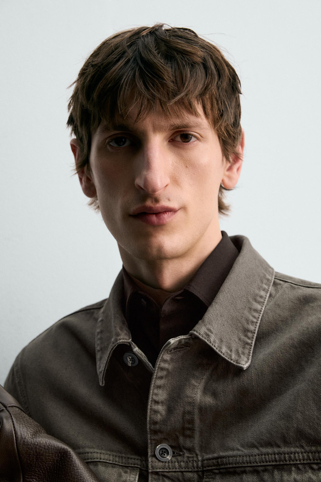 CAZADORA DENIM LIMITED EDITION / Verde gris - Zara фото 6