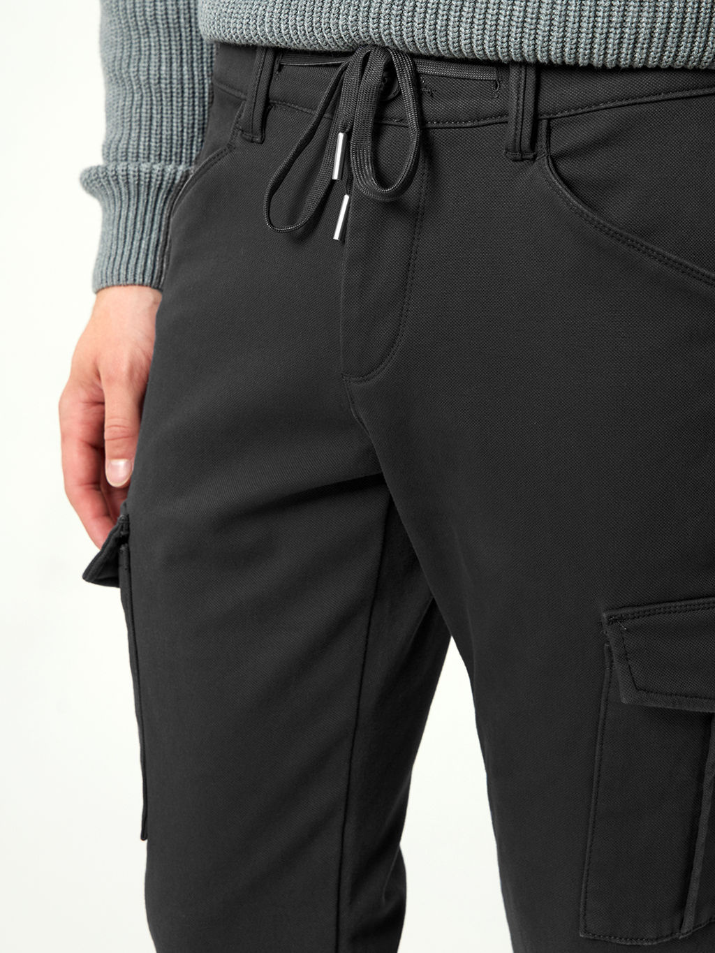 Мужские джинсы Карго утеплённые - Mossmore фото 69