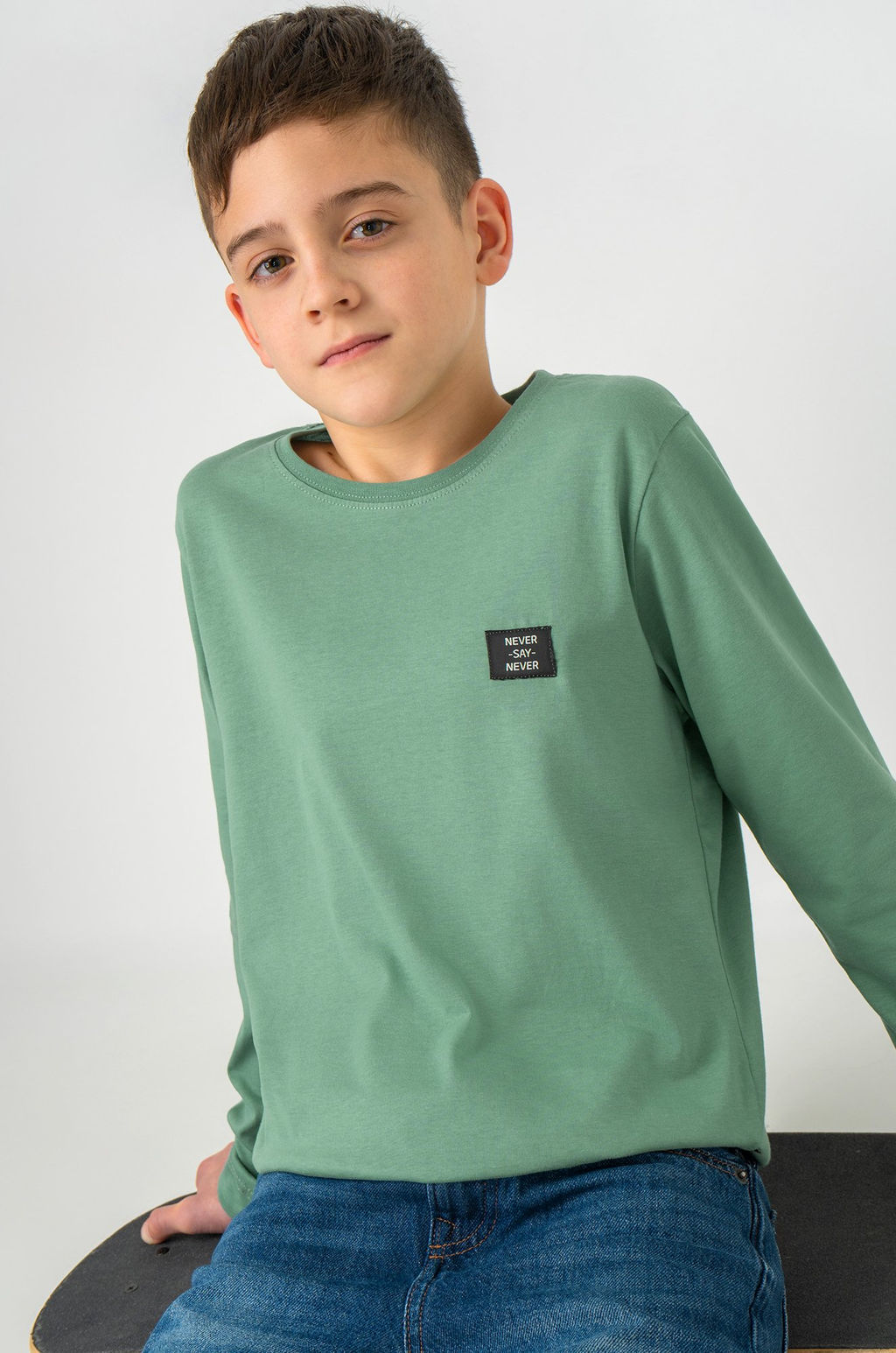 Хлопковый лонгслив для мальчика Bonito  фото 9