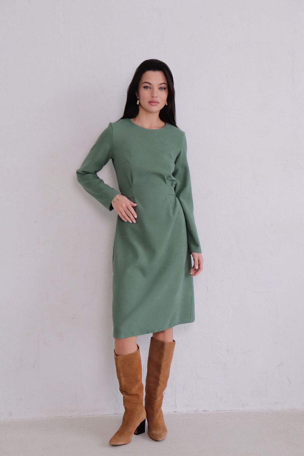 Платье-футляр с акцентом на талию - Martichelli фото 14