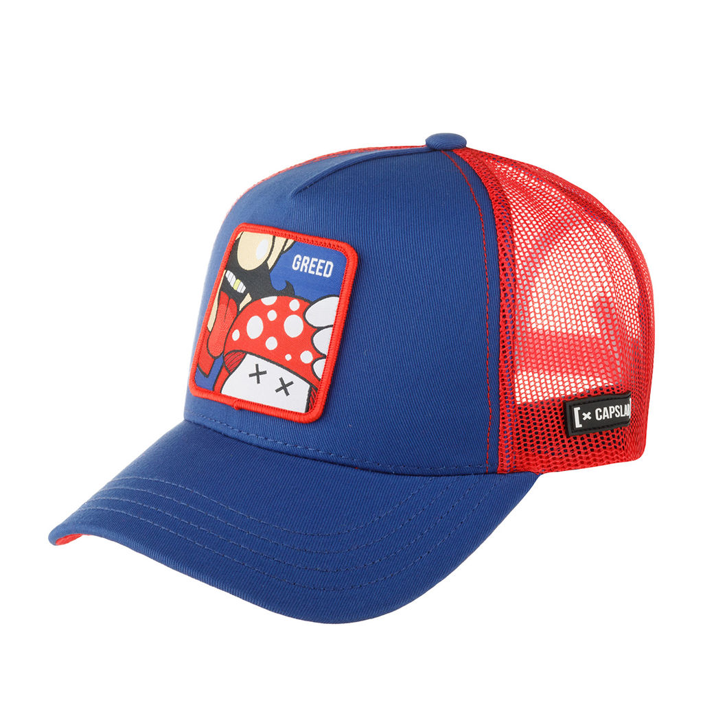 Бейсболка CAPSLAB арт. CL/0/1/CAS2/MUS2 Pop Icons Mario (синий / красный)