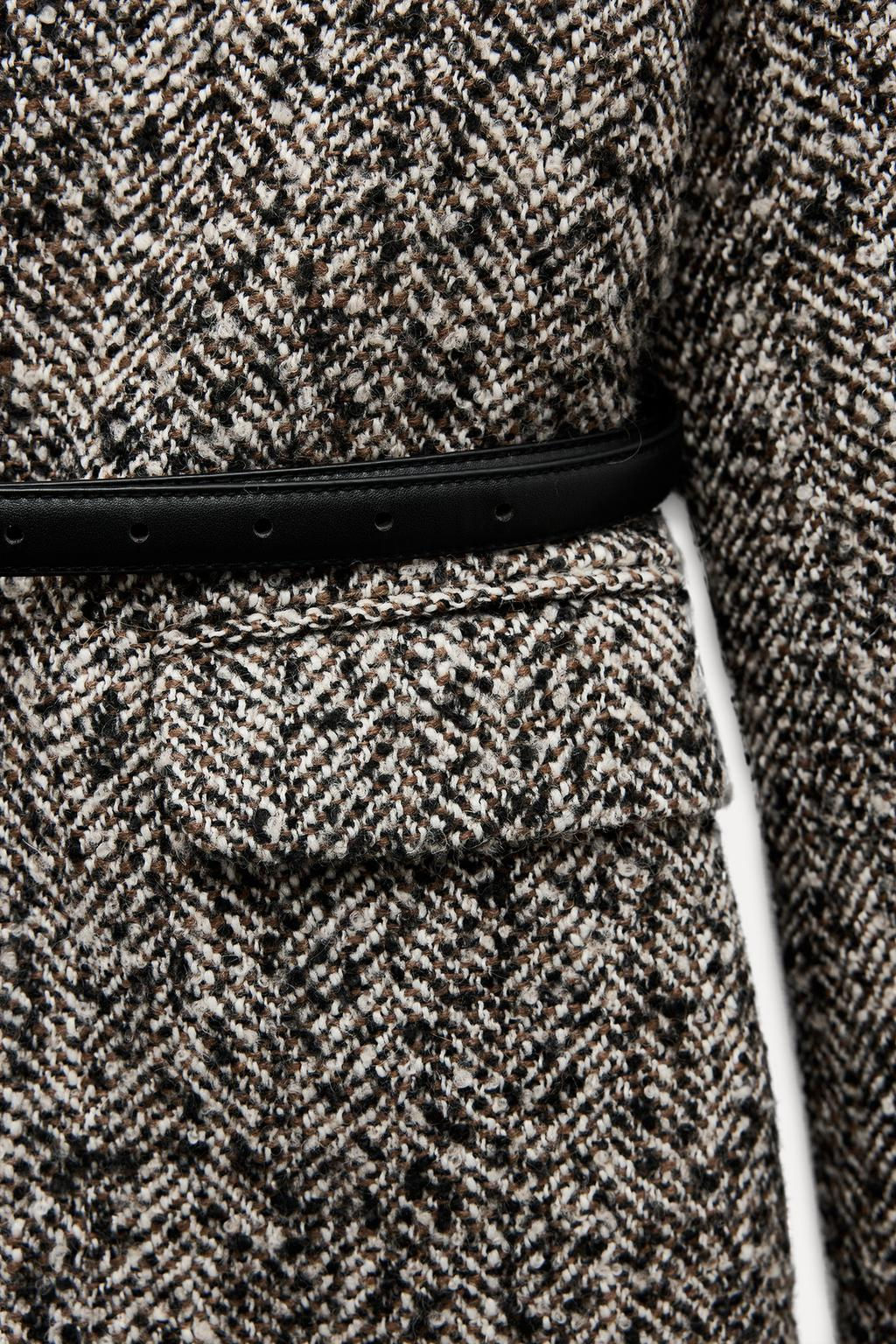 BELTED OVERSIZE BLAZER ZW COLLECTION - Zara фото 8