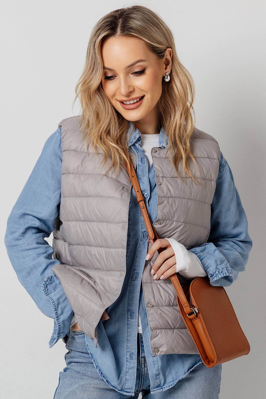 Жилет женский 2204/01/Серый