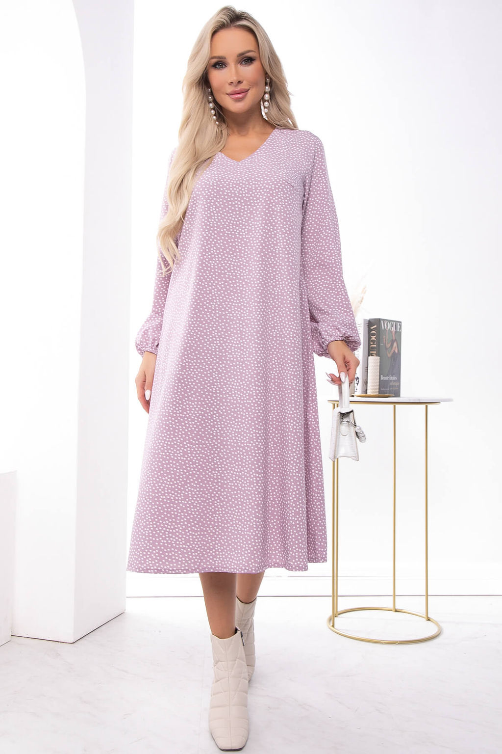 Платье Арианна (лилас) П7175 - Lt collection фото 4