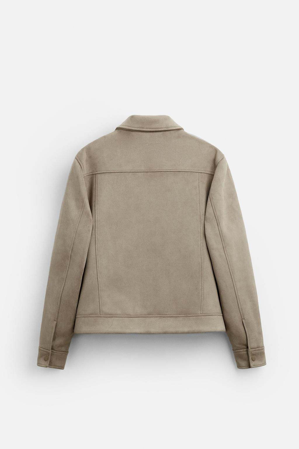 FAUX SUEDE JACKET - Zara фото 28
