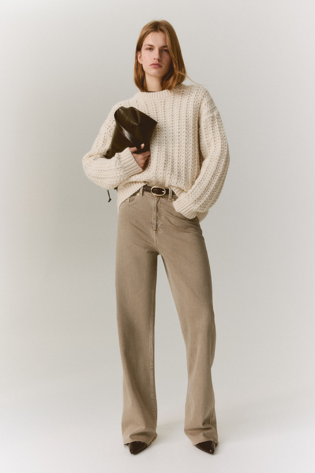 Jersey en punto trenzado - H&m фото 6