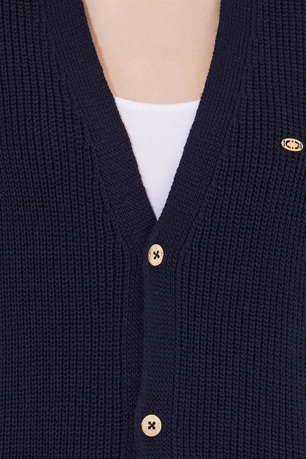 U. S. Polo Assn Женский темно-синий трикотажный кардиган - U.s. polo assn фото 12