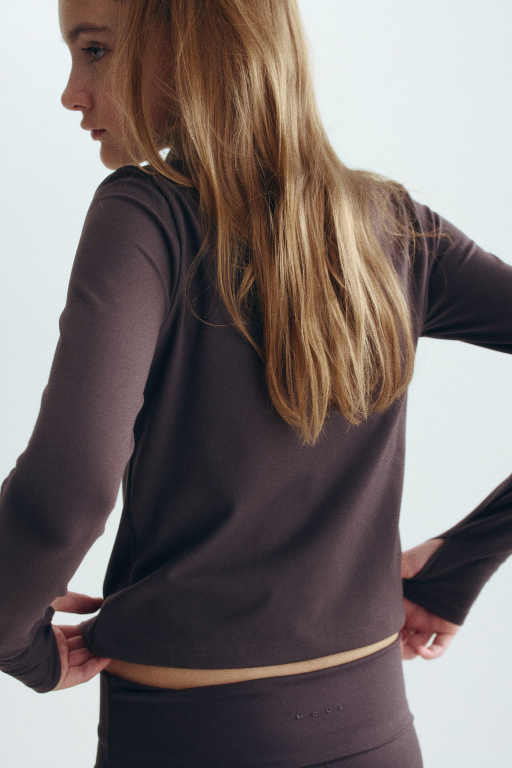 Leggings de yoga SoftMove con cintura plegable - H&m фото 5