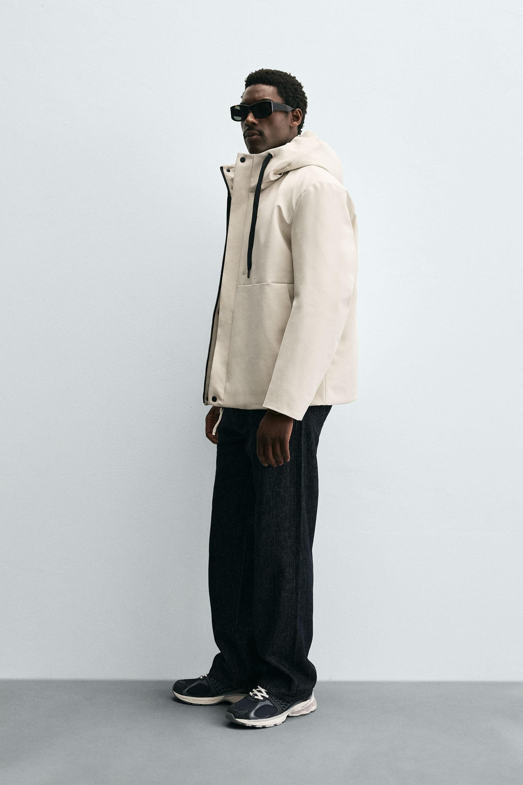 TECHNICAL HOODED JACKET - Zara фото 4
