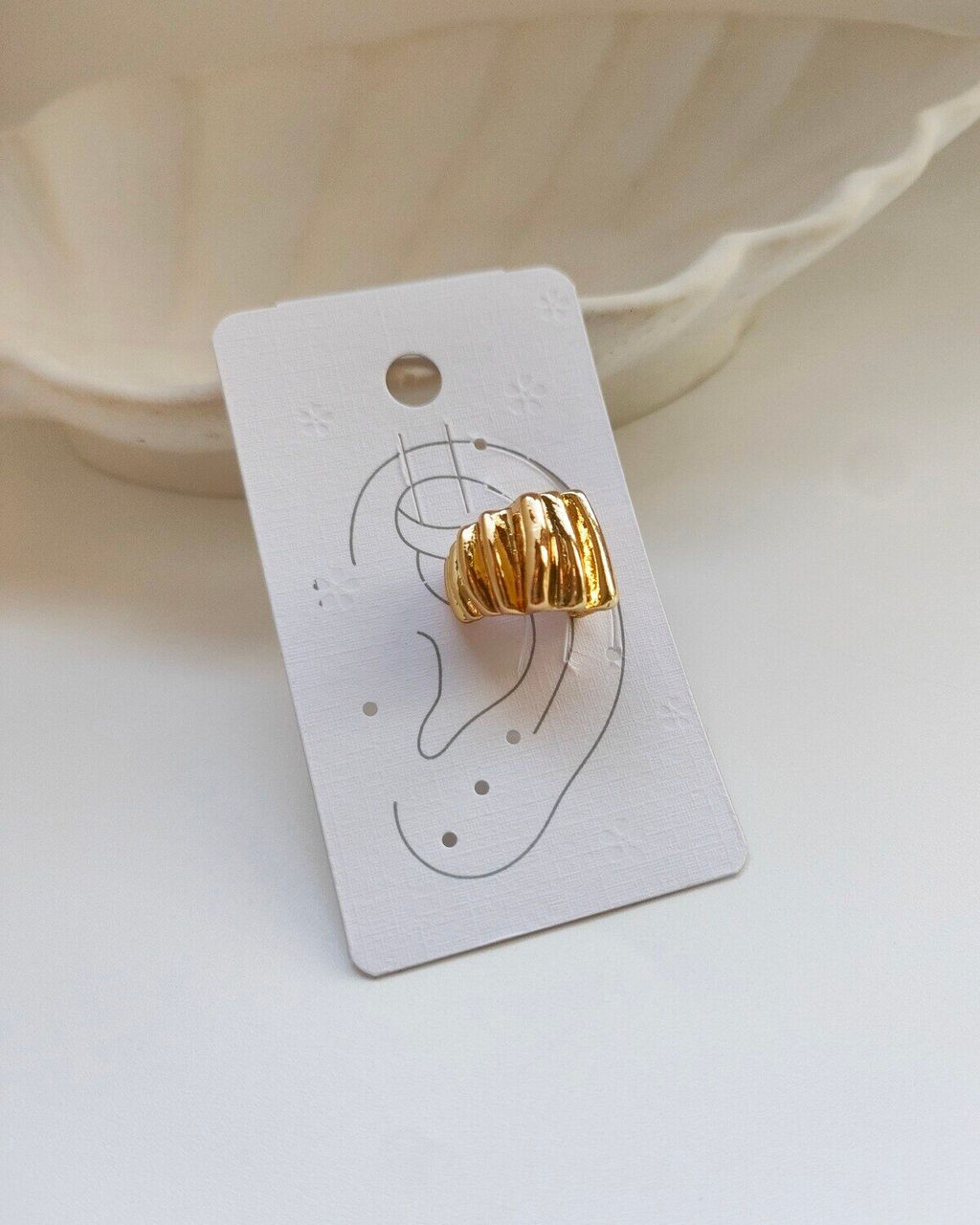 Серьги - кафф