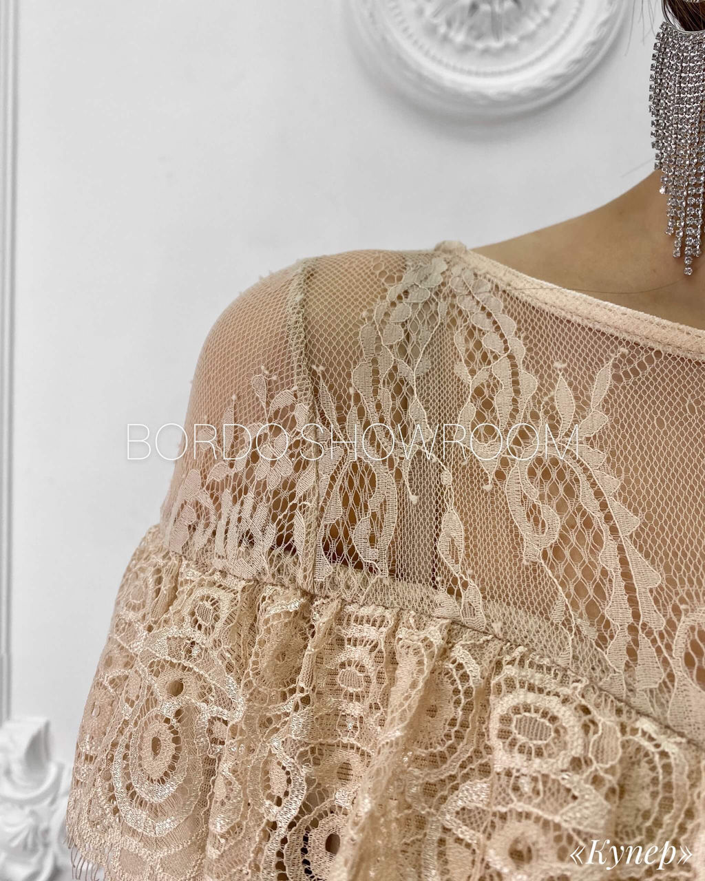 Платье Купер (бежевый) - Nadi bordo фото 8