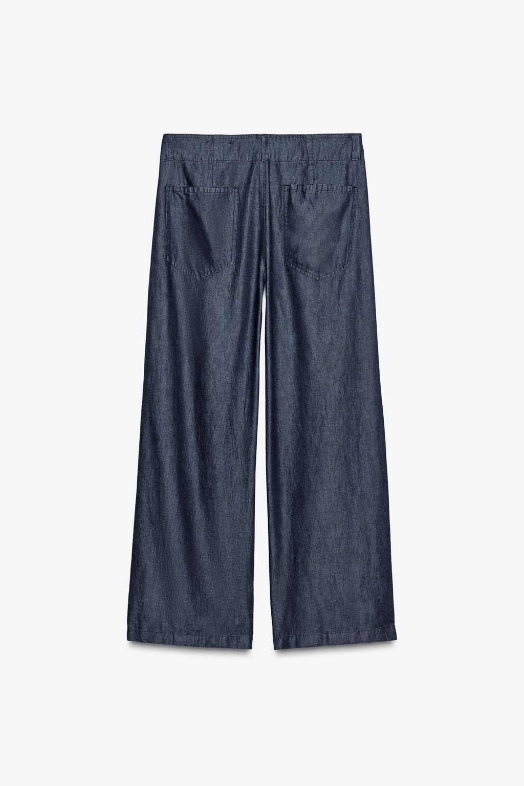 ZW COLLECTION CROSSOVER DENIM TROUSERS - Zara фото 14