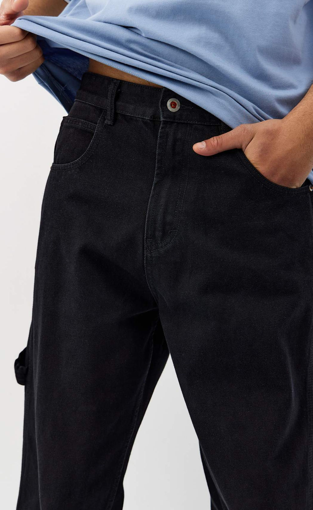 Джинсы муж. F511-0100 black - Fine joyce фото 5