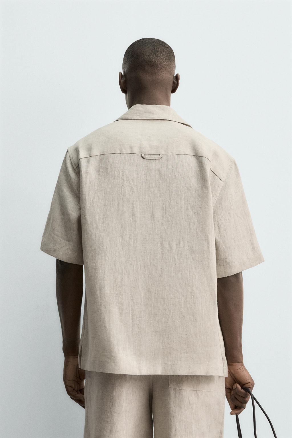 100% LINEN RELAXED FIT SHIRT - Zara фото 11