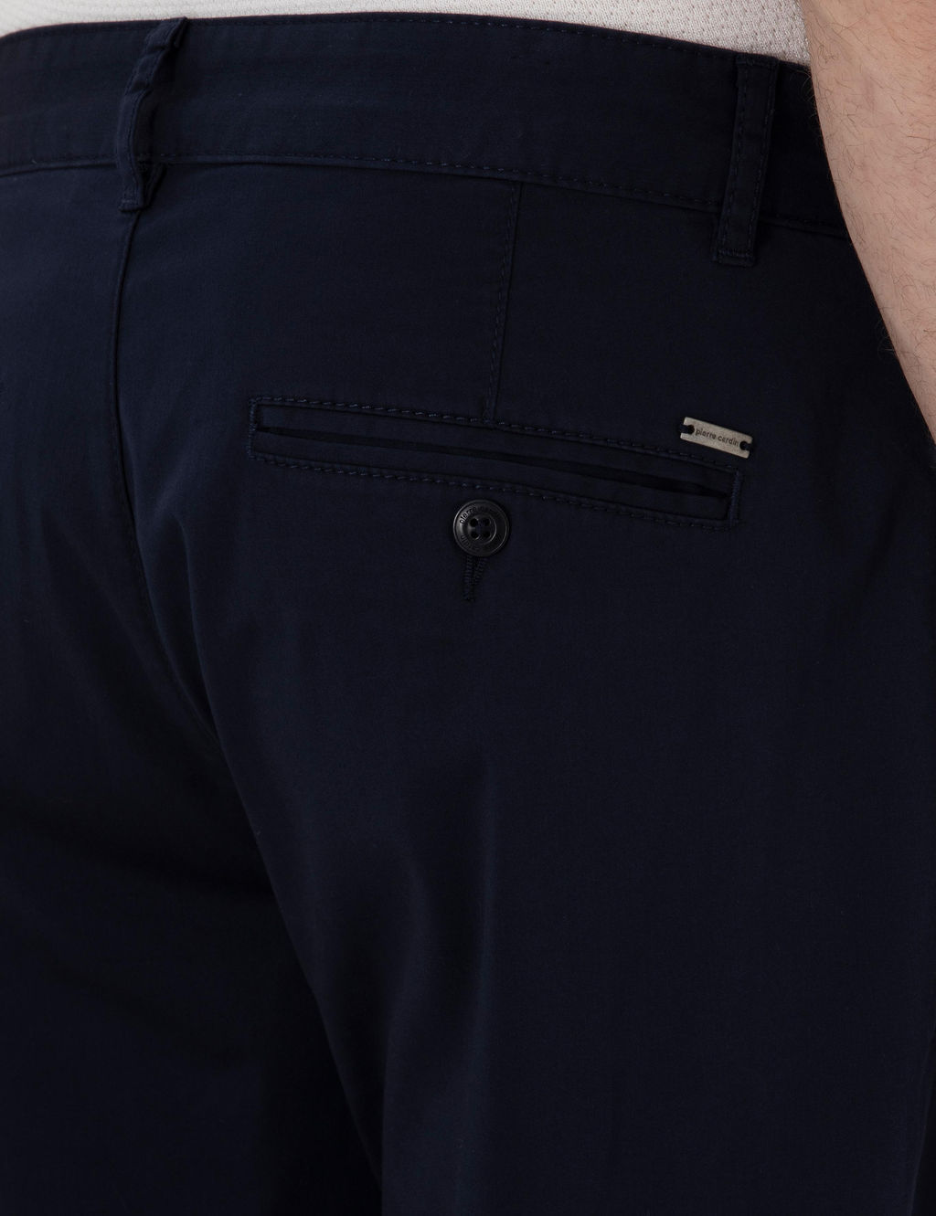 Lacivert Regular Fit Kanvas Pantolon